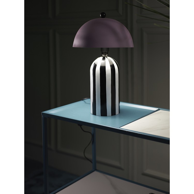 Светильник настольный anniken, D25х38 см, лиловый (76515)