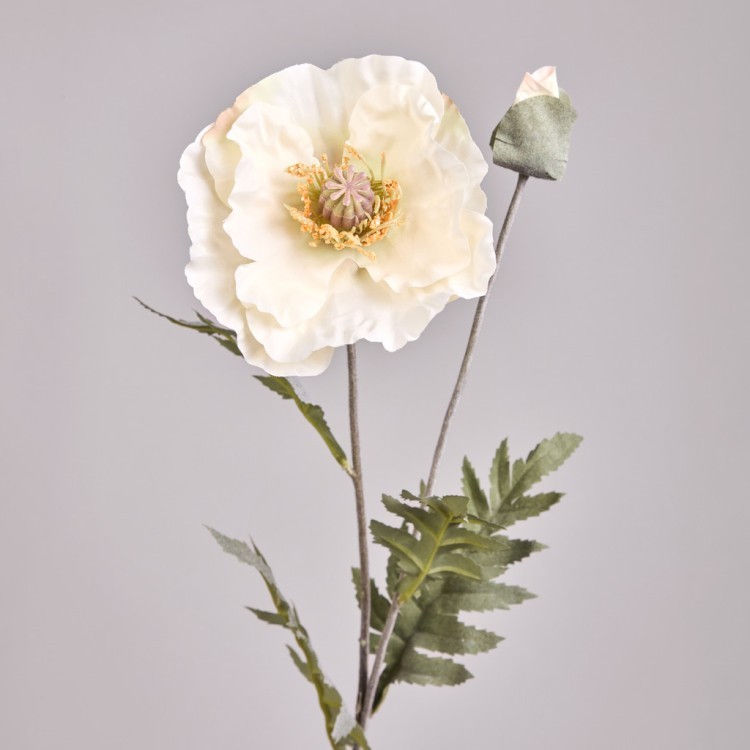 Цветок искусственный "мак" высота=72см. Lefard (287-570)