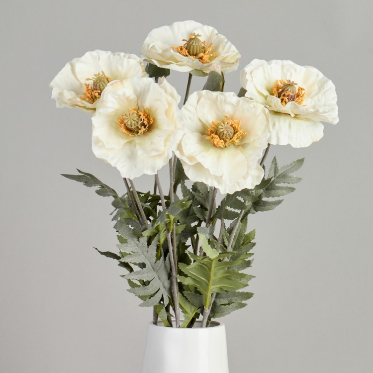 Цветок искусственный "мак" высота=72см. Lefard (287-570)