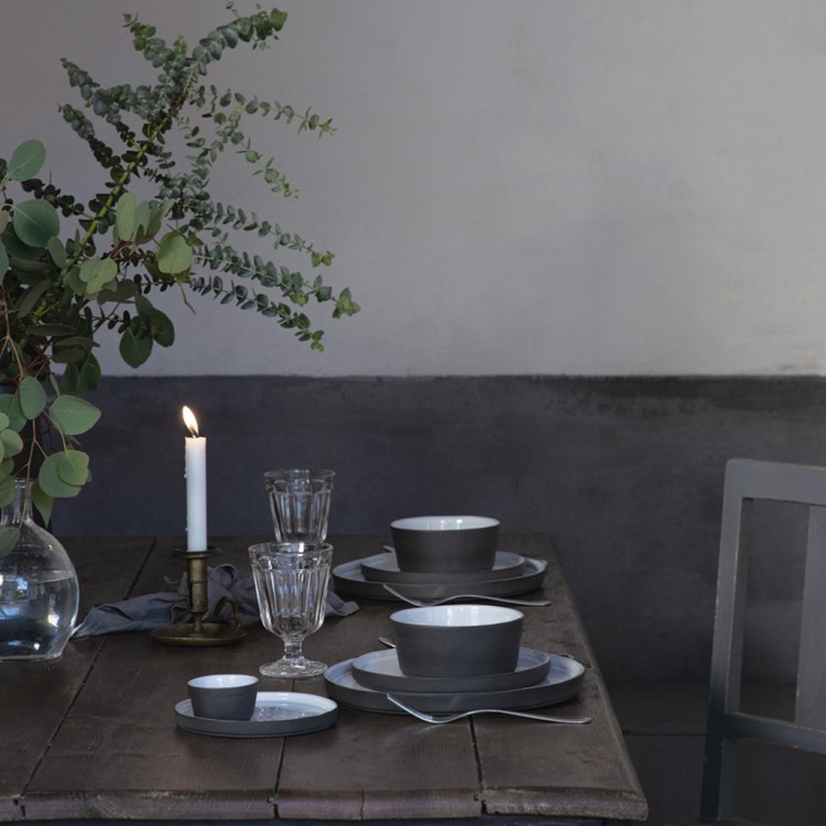 Тарелка 1LOR191-01116I, керамика, Grey/white, Costa Nova