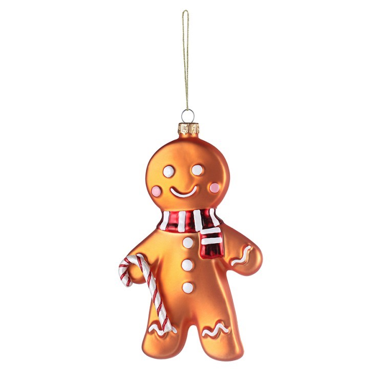 Набор ёлочных украшений ginger celebration из коллекции new year essential, 4 шт. (79397)