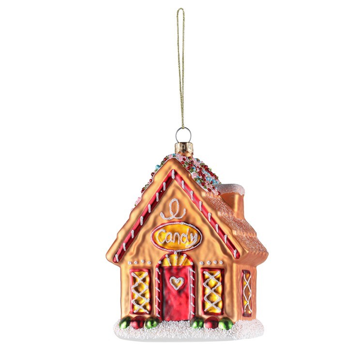 Набор ёлочных украшений ginger celebration из коллекции new year essential, 4 шт. (79397)