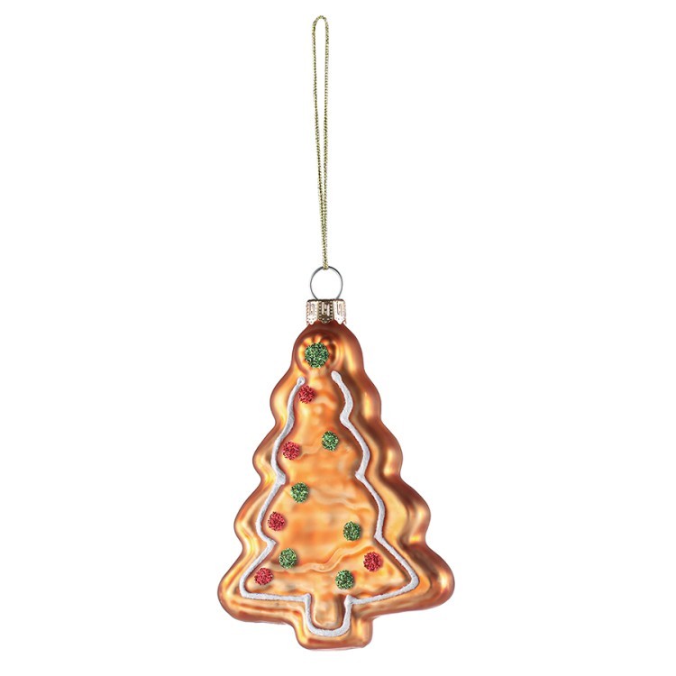 Набор ёлочных украшений ginger celebration из коллекции new year essential, 4 шт. (79397)