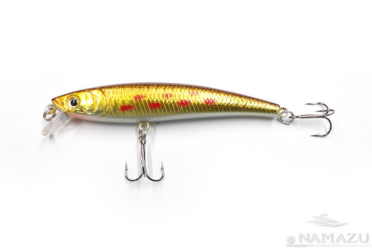 Воблер Namazu BOB-fish, 95мм, 8,7г, минноу, плавающий (0,5-1,0м), цвет 12 N10-95-12 (68223)