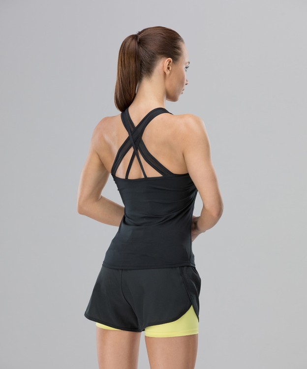 Женская майка Duo Shape black FA-WA-0101-BLK, черный - L - S (507843) Женская майка Duo Shape black FA-WA-0101-BLK, черный - L - S (507843)