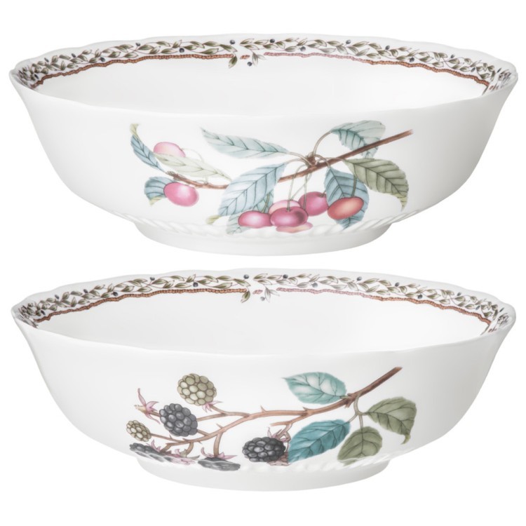 Набор салатников lefard "fruit garden" 17,5*5,5 см 2 шт. 656 мл Lefard (590-656)