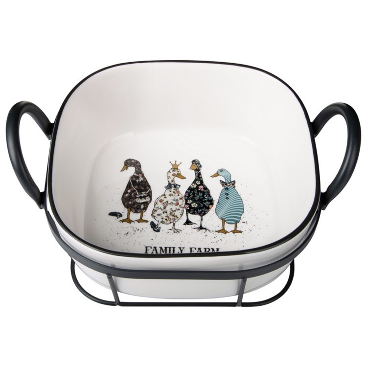 Форма на метал.подставке lefard "family farm" 26,5*21*12,5 cm LEFARD (263-1420)