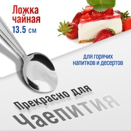 Ложки чайные 6шт нерж/ст Mayer&Boch (40679)