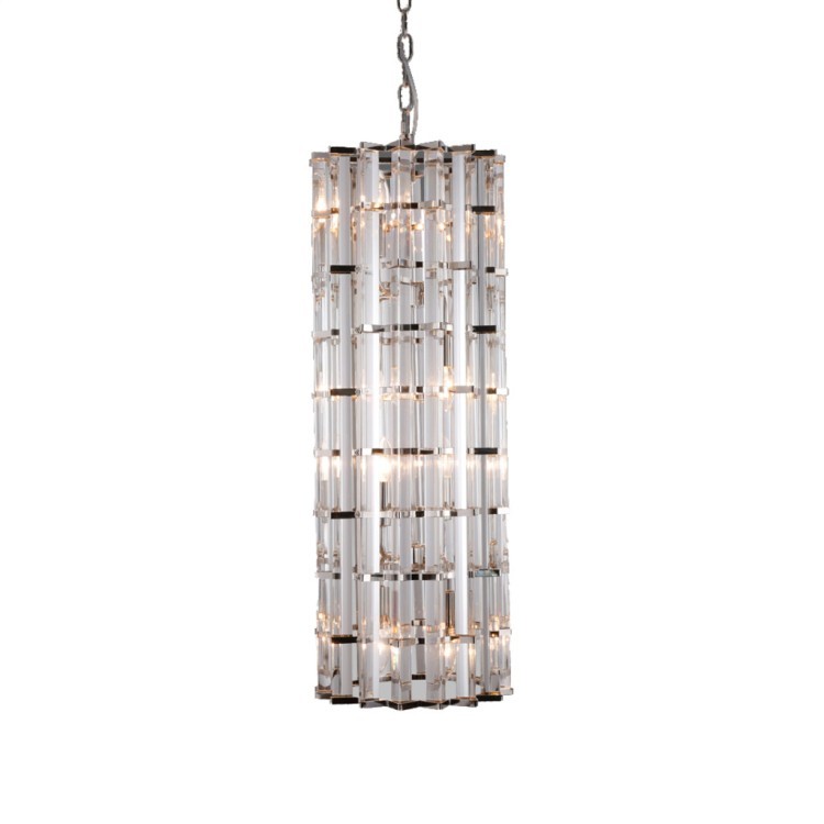 Люстра MD3467-8NI, металл, стекло, clear, ROOMERS FURNITURE