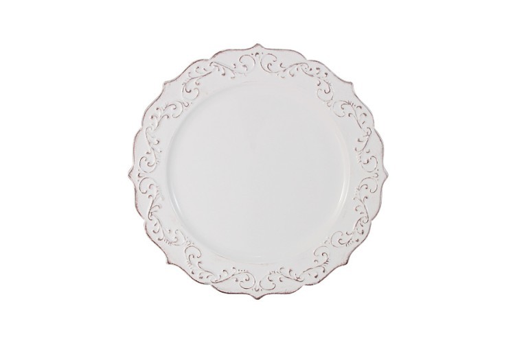 Тарелка закусочная Винтаж (белый) IMARI ( IMA0315H_2-DH157AL )