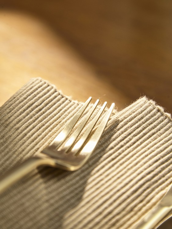 Набор столовых приборов pure, золотистые матовые, 16 пред. (78607)