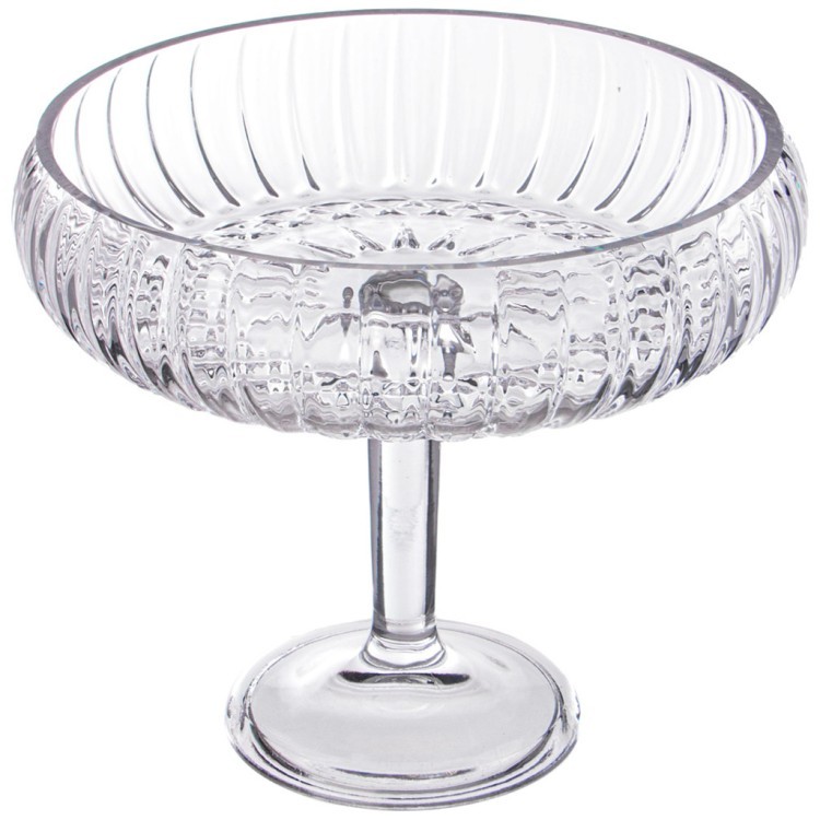Блюдо на ножке, 24х21 см Alegre Glass (337-101)