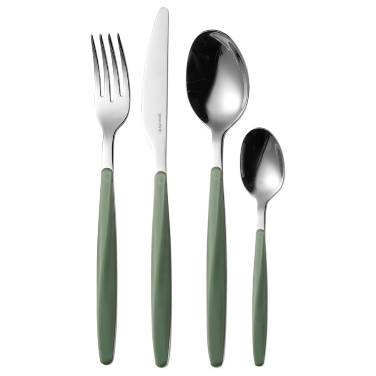 Набор из 24 столовых приборов cutlery my fusion, оливковый (79149)