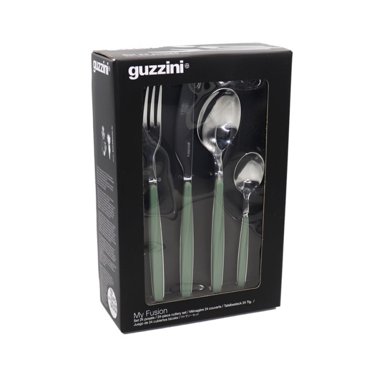Набор из 24 столовых приборов cutlery my fusion, оливковый (79149)