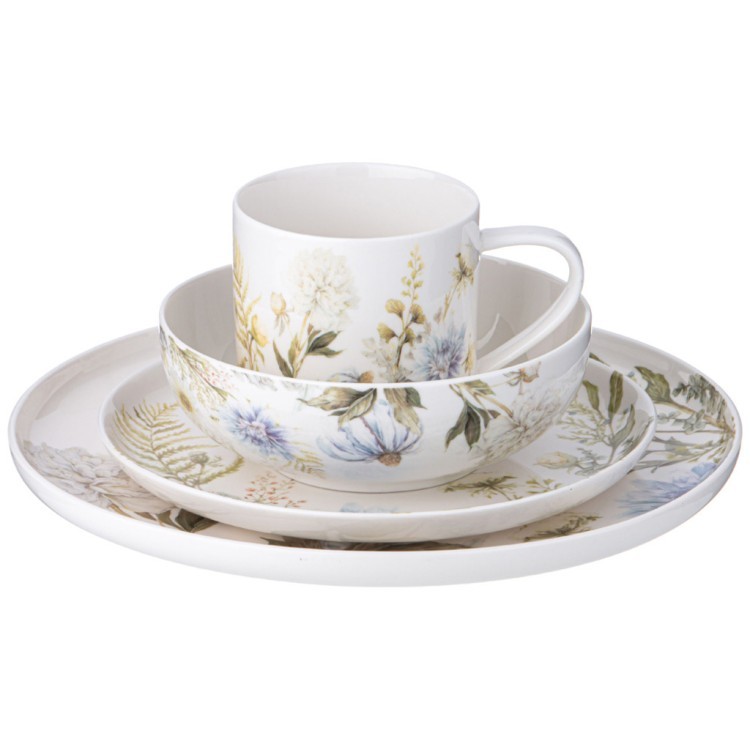 Набор посуды обеденной lefard "grasses" на 4 пер. 16 пр. (577-197) 