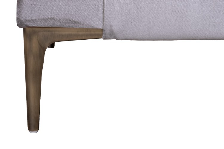 Банкетка Prima на метал опорах серая Velvet SER 40*160*40см (TT-00015982) Банкетка Prima на метал опорах серая Velvet SER 40*160*40см (TT-00015982)