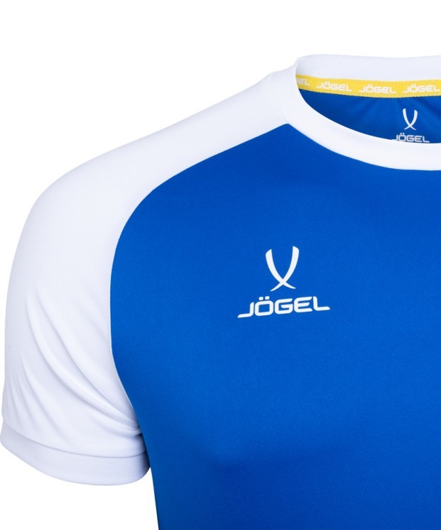 Футболка игровая JOGEL CAMP Reglan Jersey, синий/белый, детский (702241)