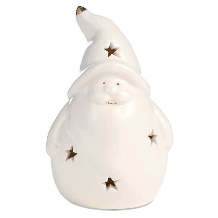 Фигурка "дед мороз" с led-подсветкой 7,7*6,7*11,7 см Lefard (146-2183)