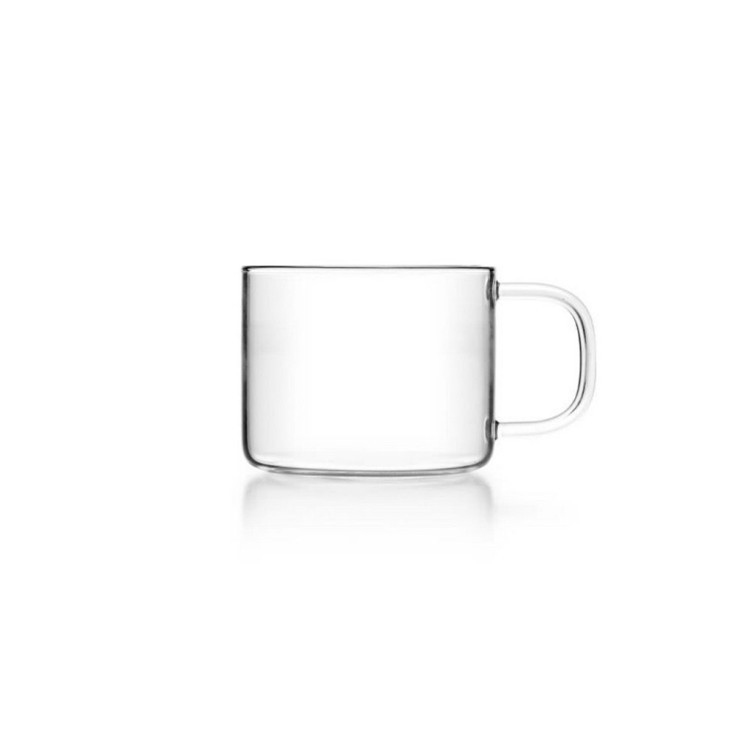 Кружка F'009/2, Боросиликатное стекло, clear, SAMADOYO