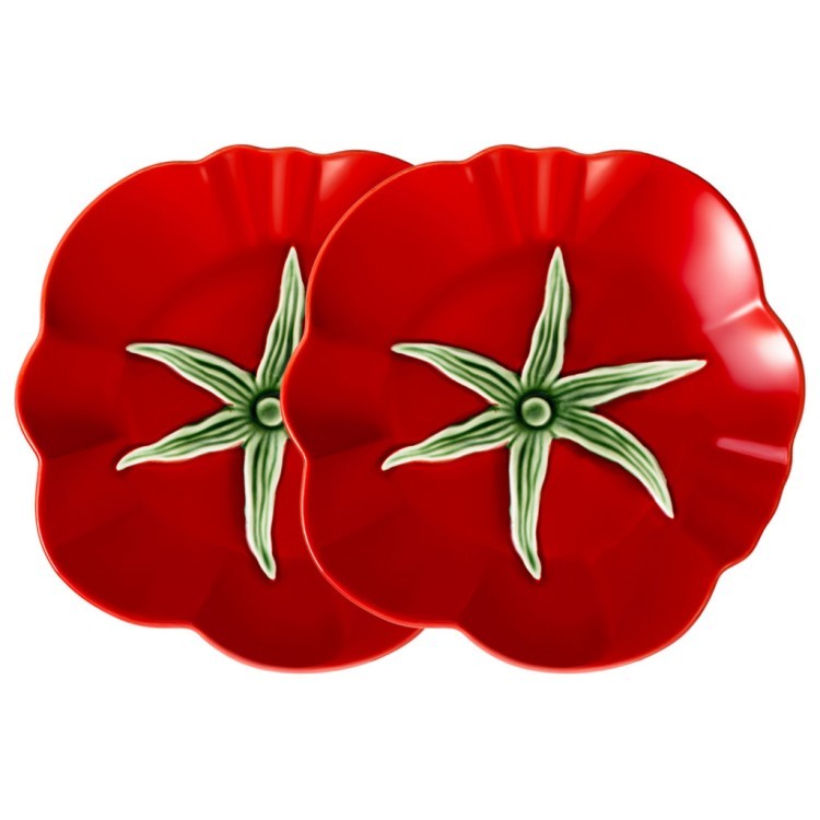 Набор тарелок обеденных lefard "tomato" 26,5х26 см/2 шт Lefard (536-297)