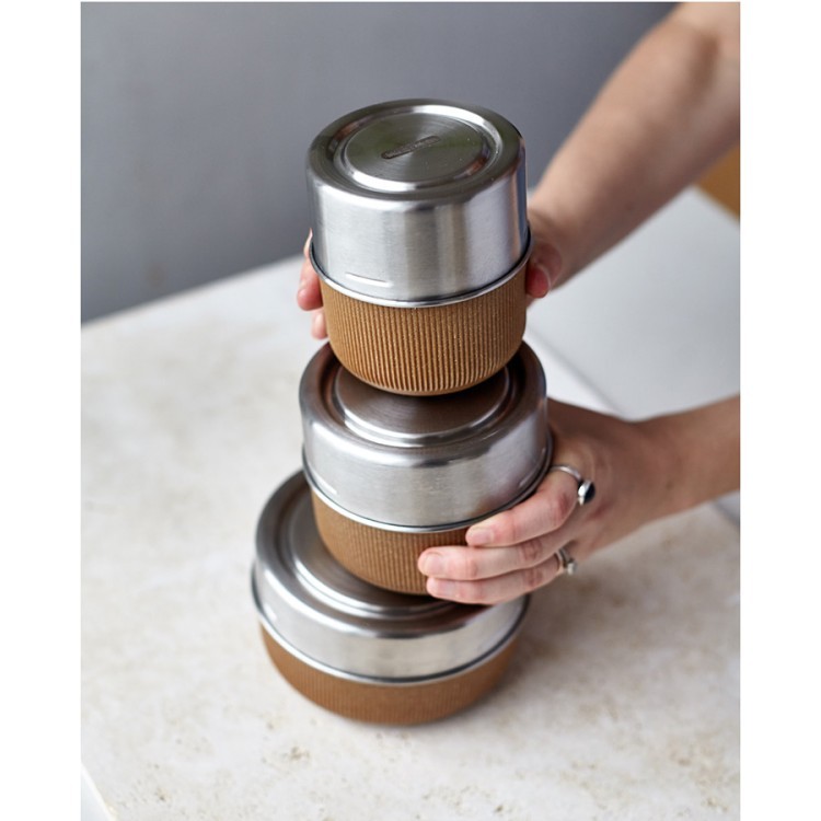 Ланч-бокс glass lunch pot, 600 мл, коричневый (67614) Ланч-бокс glass lunch pot, 600 мл, коричневый (67614)