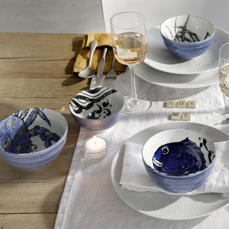 Чаша 15488, 15.8, фарфор, blue, TOKYO DESIGN