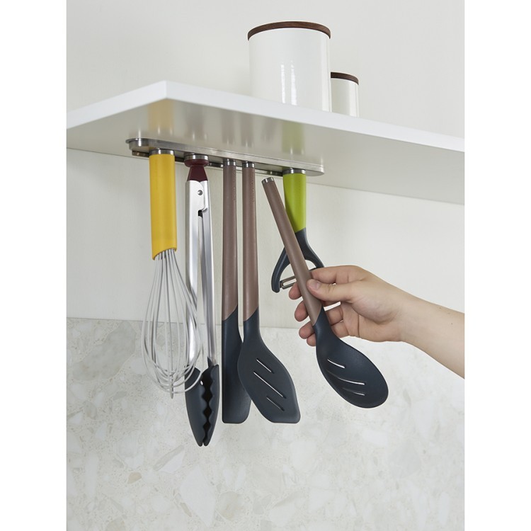 Лопатка с прорезями smartchef, 32 см, капучино-графит (76643)