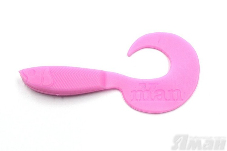 Твистер Yaman Mermaid Tail, 3" цвет 11 - Pink, 10 шт Y-MT3-11 (74280)