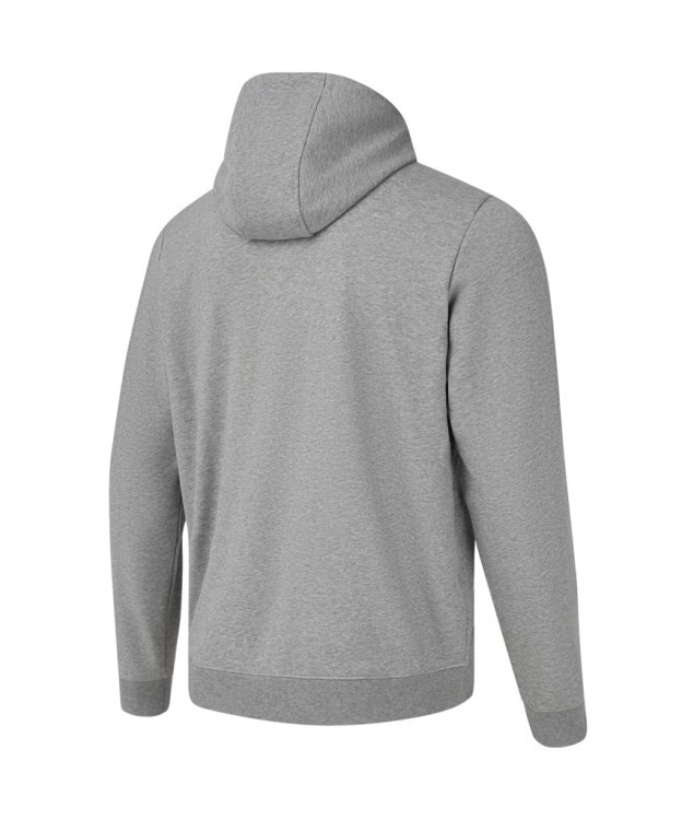 Флисовое худи на молнии ESSENTIAL Cotton Fleece FZ Hoodie, серый меланж (2122116)