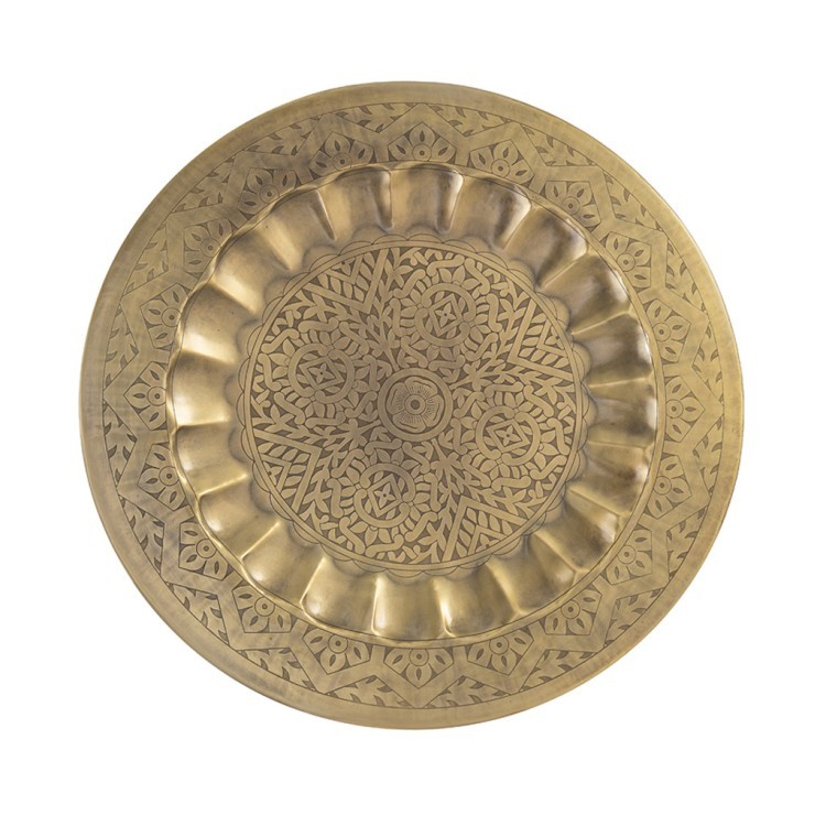 Поднос 25108-50/S, металл, Antique gold, ROOMERS TABLEWARE