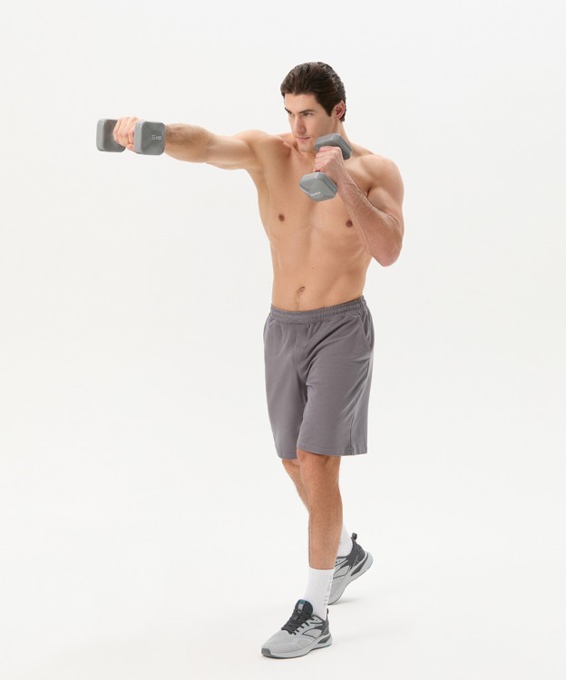 Гантель виниловая Starfit DB-106 5 кг, темно-серый (2119191) Гантель виниловая Starfit DB-106 5 кг, темно-серый (2119191)