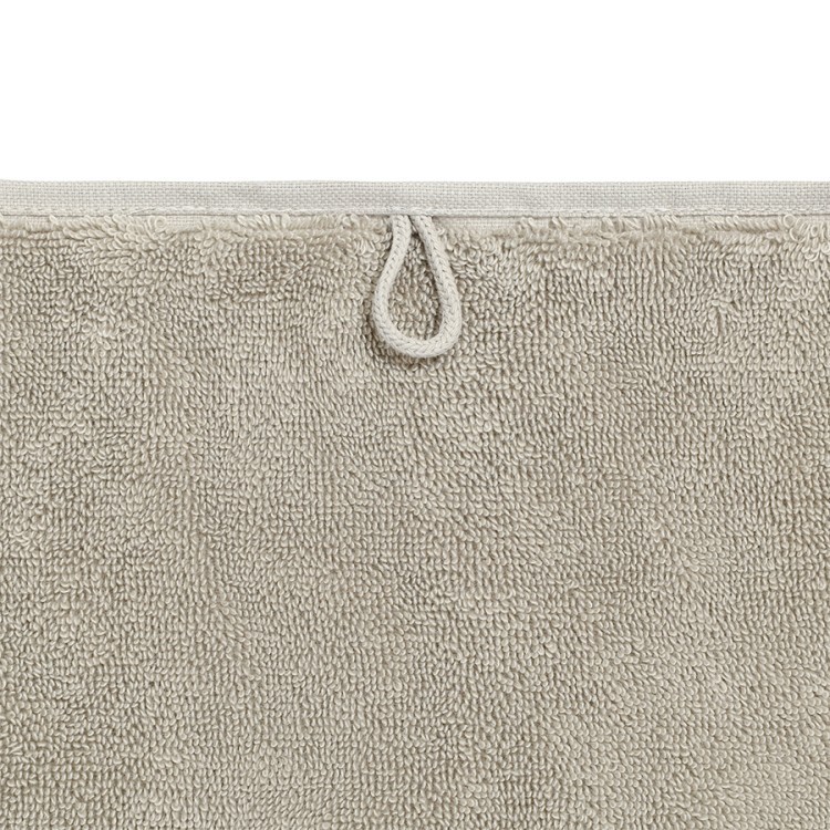 Полотенце банное бежево-серого цвета из коллекции essential, 70х140 см (79174)