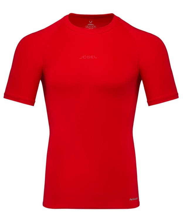 Футболка компрессионная JÖGEL PerFormDRY Baselayer Tee SS 2, красный (2110062)