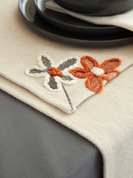 Салфетка под приборы stone flowers из коллекции ethnic, 33х48 см (79777)