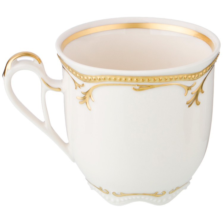 Чайный набор на 2 персоны 4 пр."rubin cream" 210 мл. Elisabeth Bohemia Original (662-674)