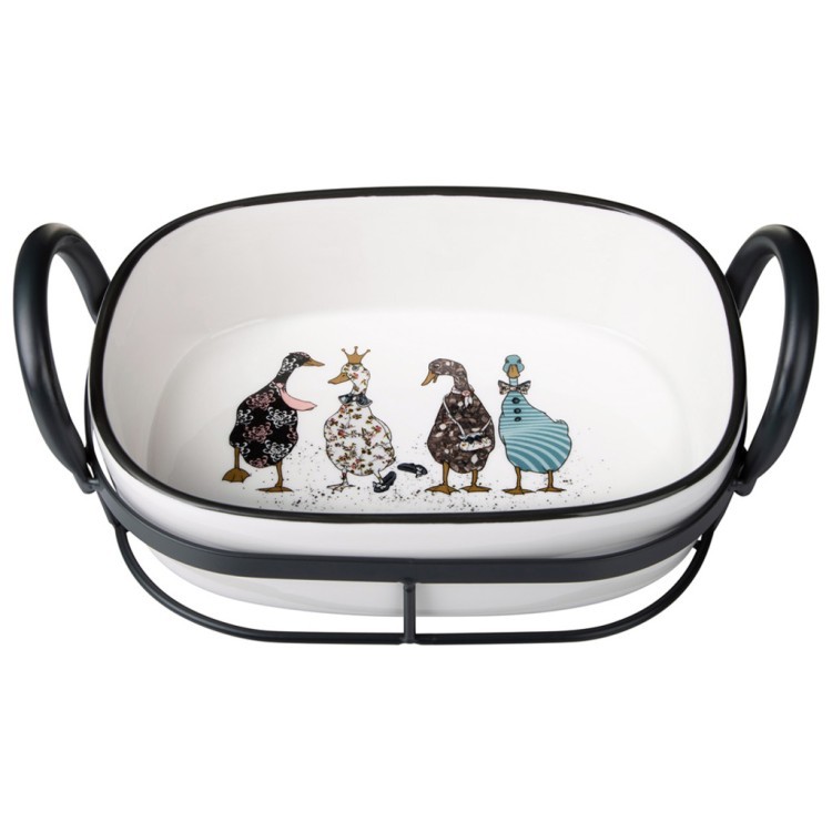 Форма на метал.подставке lefard "family farm" 25*15,5*9 cm LEFARD (263-1421)