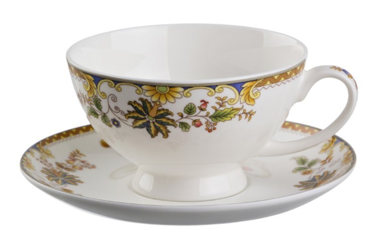 Чайный набор на 6 персон 12 пр." сюзанна" 200 мл. Porcelain Manufacturing (440-150)