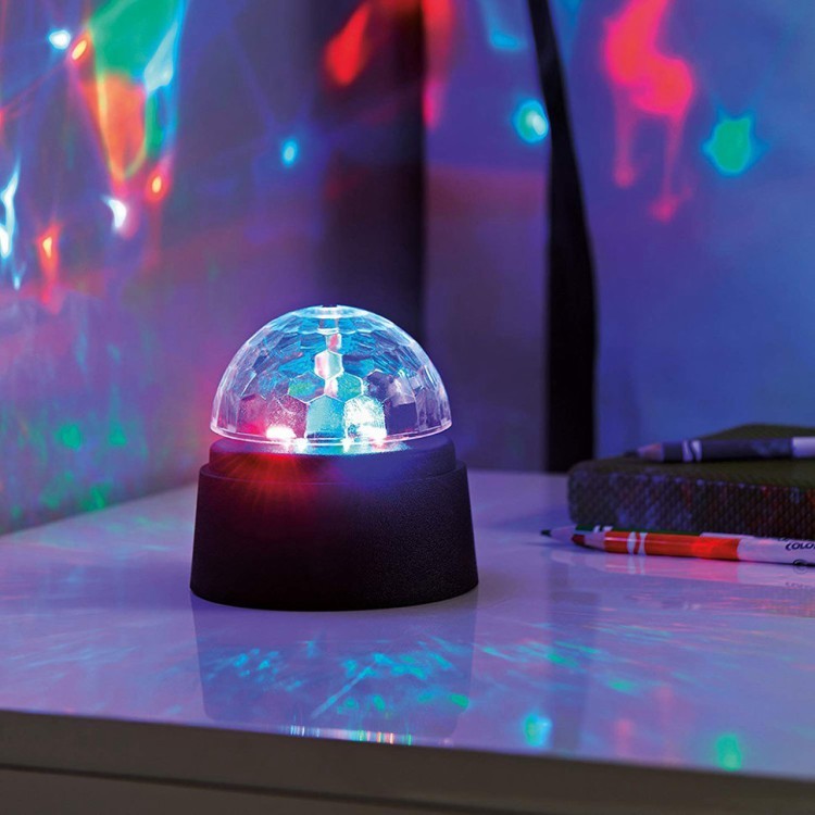 Шар со светомузыкой Vegas Диско 6 LED, d9 см на батарейках 55130 (69161) Шар со светомузыкой Vegas Диско 6 LED, d9 см на батарейках 55130 (69161)