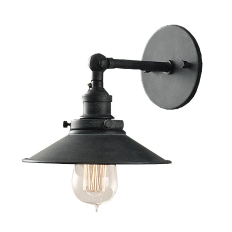 Бра Скон DTL9102, металл, Black, RESTORATION HARDWARE