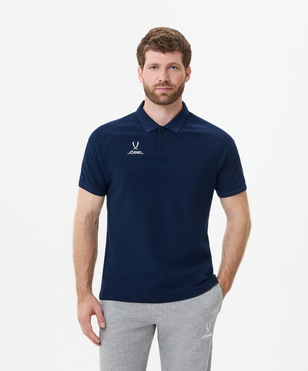 Поло JÖGEL CAMP 2 CVC Polo, темно-синий (2114357) Поло JÖGEL CAMP 2 CVC Polo, темно-синий (2114357)