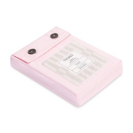 Набор наволочек из перкаля розового цвета из коллекции stripes, 70х70см (80916)