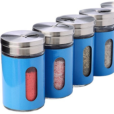 Набор для специй на подставке 6пр стекло/нерж (16 специй внутри) Mayer&Boch (40482)