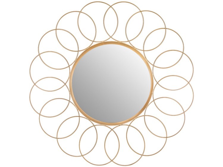 Зеркало настенное диаметр=58 см. зеркало=30 см. Lefard (764-029)