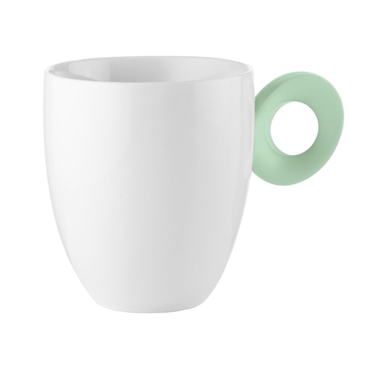 Кружка everyday, 250 мл, белая/зеленая (79139)