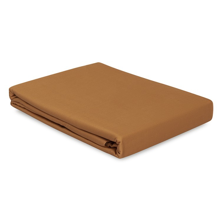 Простыня на резинке из сатина из коллекции meditation, caramel, 160х200х30 см (77755) Простыня на резинке из сатина из коллекции meditation, caramel, 160х200х30 см (77755)