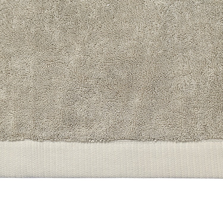 Полотенце банное бежево-серого цвета из коллекции essential, 90х150 см (79175)