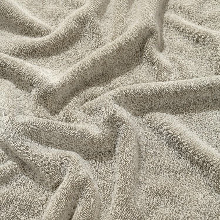 Полотенце банное бежево-серого цвета из коллекции essential, 90х150 см (79175)