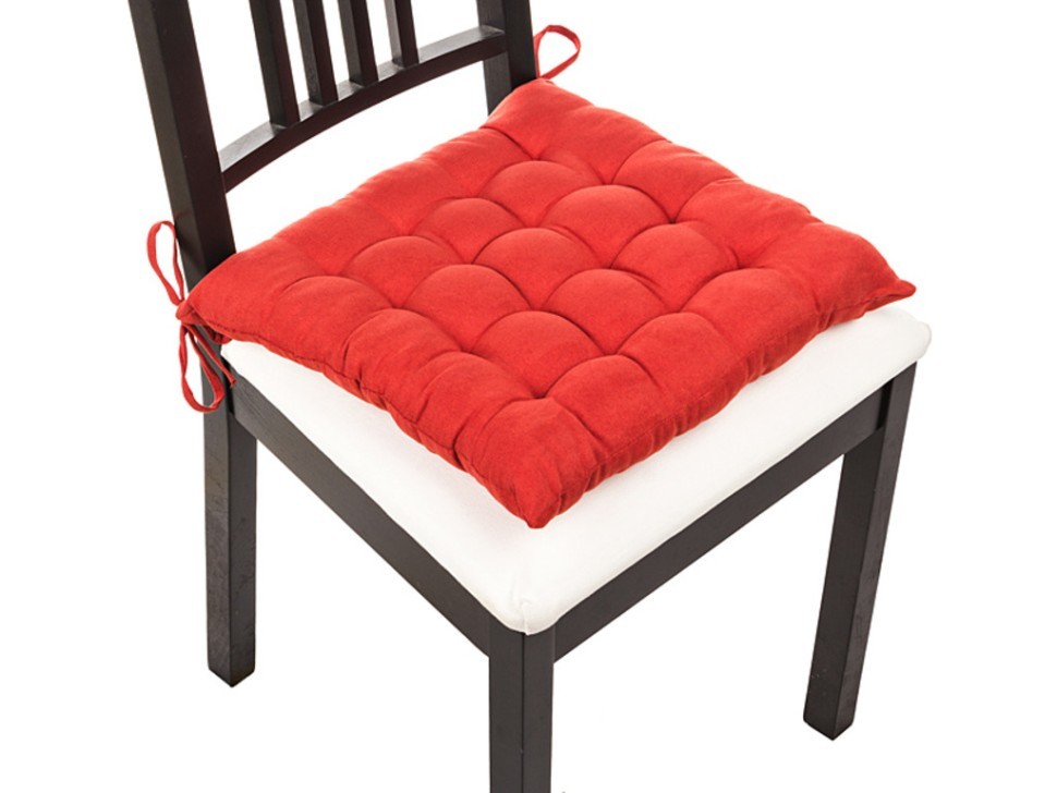 Купить сидушки недорого. Подушка на стул. Сидушки на стулья. Подушка на спинку стула. Подушка на стул оранжевая.