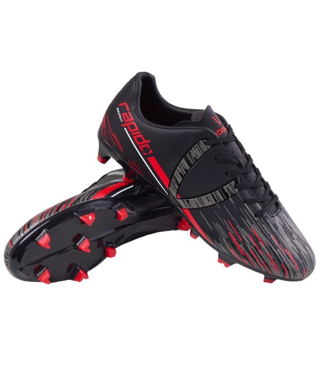 БЕЗ УПАКОВКИ Бутсы футбольные JÖGEL Rapido FG Black/grey (2133499)