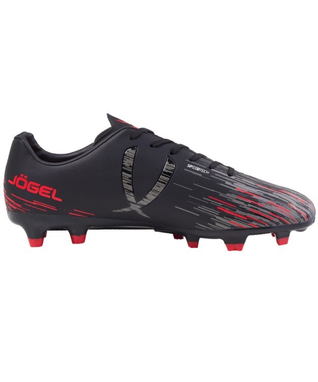 БЕЗ УПАКОВКИ Бутсы футбольные JÖGEL Rapido FG Black/grey (2133499)